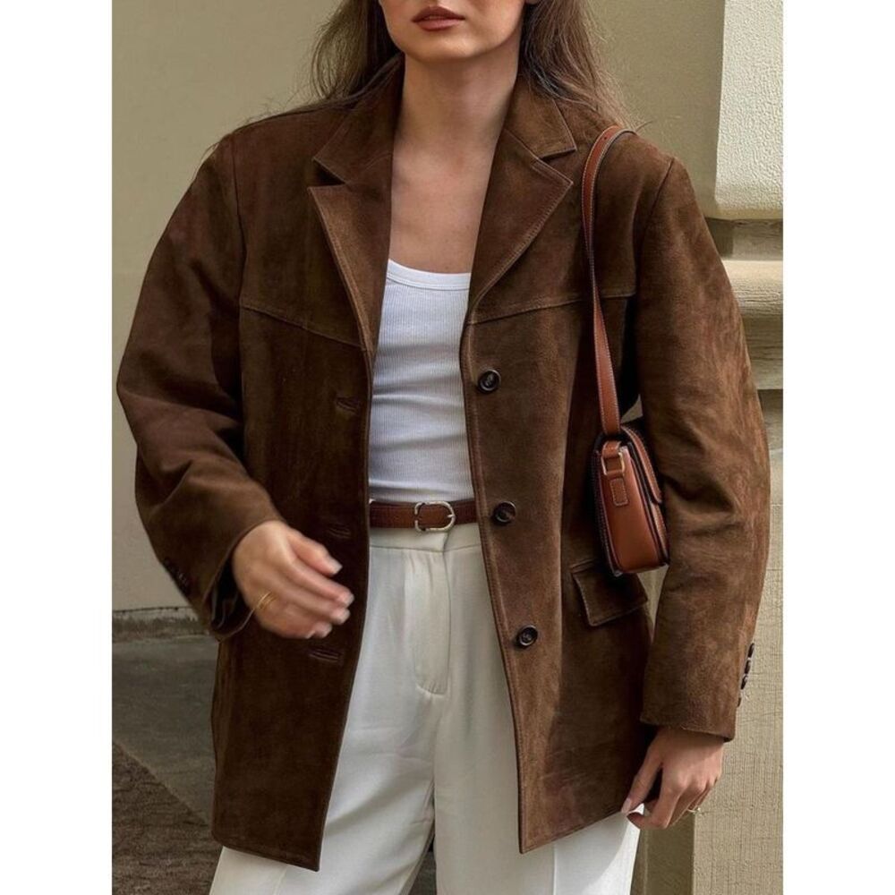 Everyday the Label Women Brown Jackets